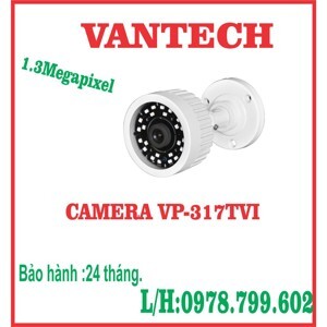 Camera thân hồng ngoại HDTVI Vantech VP-317TVI