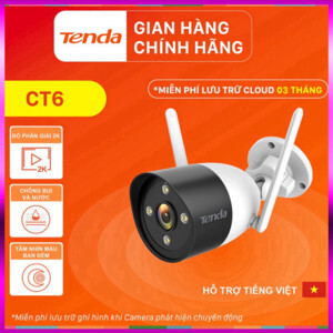 Camera Wi-Fi an ninh ngoài trời TENDA CT6