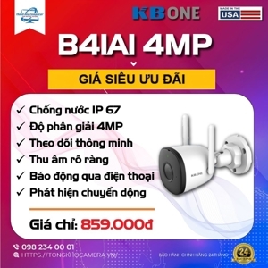 Camera wifi ngoài trời 4.0MP KN-B41A1