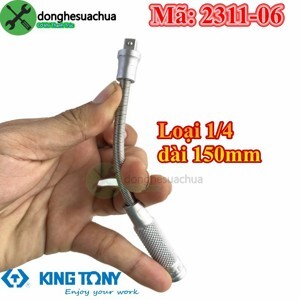 Cần 1/4 lò xo 6" Kingtony 2311-06