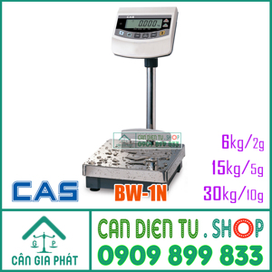 Cân bàn điện tử CAS BW-1N (150kg,50g)