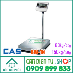 Cân bàn điện tử CAS BW-1N (150kg,50g)