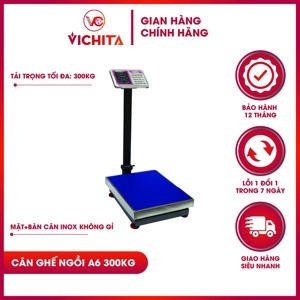 Cân bàn điện tử NiNDA A6 cân tối đa 300kg