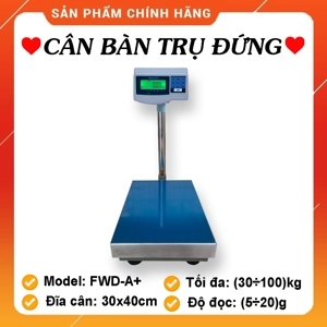 Cân bàn điện tử Vibra FWD-30 (30kg/5g)