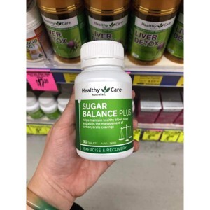 Cân bằng đường trong máu Healthy Care Sugar Balance Plus - 90 viên