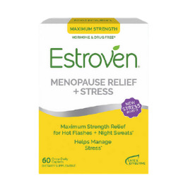 Cân bằng nội tiết tố cho phụ nữ tiền mãn kinh Estroven Maximum Strength + Energy 60 viên