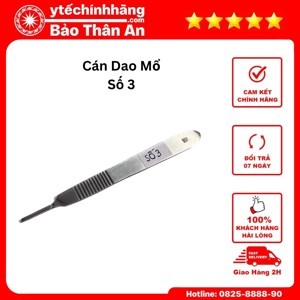 Cán dao mổ số 3