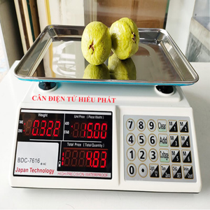 Cân điện tử bán hàng Nhật Bản BDC-7616 15Kg