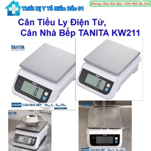 Cân điện tử chống bụi và chống thấm nước Tanita KW-211