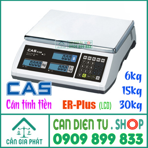 Cân điện tử tính tiền Cas ER Plus