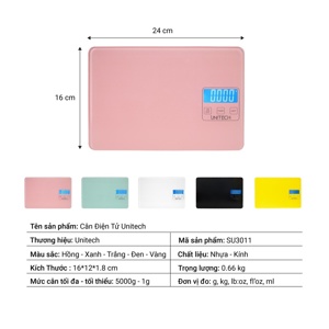 Cân điện tử Unitech SU-3011