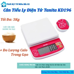 Cân nhà bếp điện tử Tanita KD 196