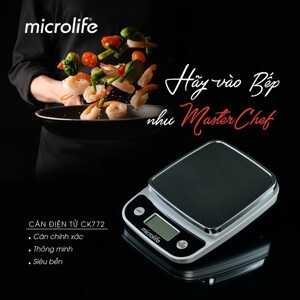 Cân nhà bếp Microlife Digital Kitchen Scale CK772