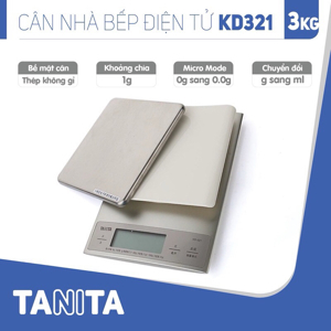 Cân nhà bếp nấu ăn Tanita KD-321