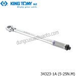 Cần nổ ngắn Kingtony 34323-1A 3/8" 5-25 Nm