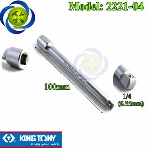 Cần nối 1/4" dài 100mm Kingtony 2221-04