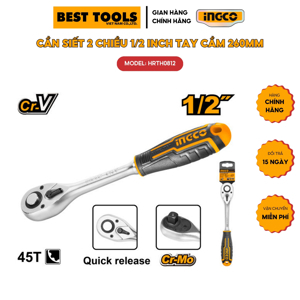 Cần siết 2 chiều Ingco HRTH0812