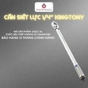 Cần siết lực 1/4" Kingtony 34223-1A