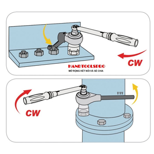 Cần siết nhận lực 1500Nm Kingtony 34486