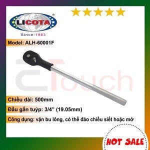 Cần siết tự động 3/4inch đầu vuông Licota ALH-60001F