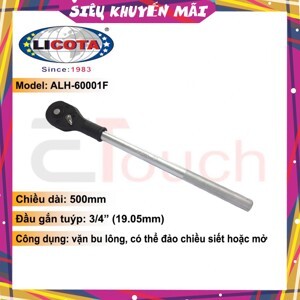 Cần siết tự động 3/4inch đầu vuông Licota ALH-60001F