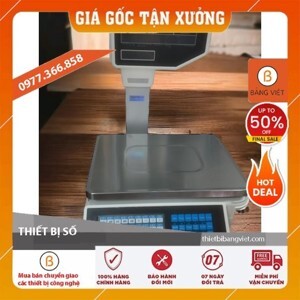 Cân siêu thị in tem nhãn mã vạch TM-A 30kg