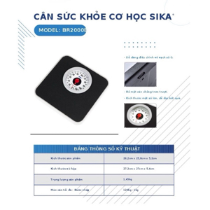 Cân sức khỏe cơ học Laica PS2018