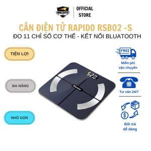 Cân sức khỏe điện tử Rapido RSB02S