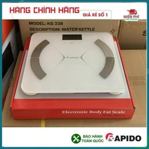 Cân sức khỏe phân tích chỉ số cơ thể Rapido RSF01-S