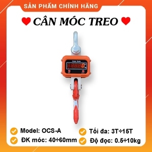 Cân treo điện tử OCS-A 10T (10 tấn/5kg)