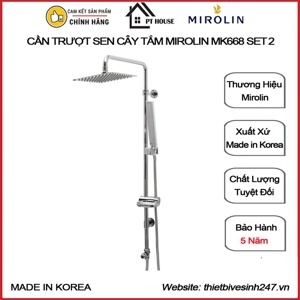 Cần trượt sen cây Mirolin MK 668 - Set 2