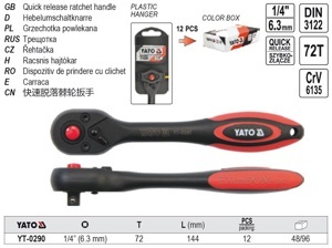 Cần xiết lực Yato YT-0290 - 1/4 inch