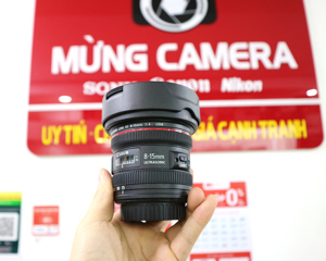 Ống kính Canon EF 8-15mm f/4L Fisheye USM