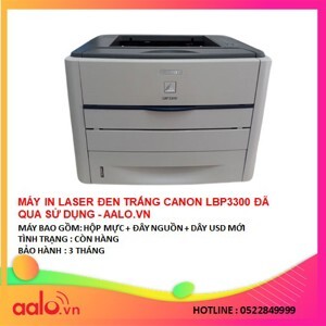 Máy in laser đen trắng Canon LBP3300 (LBP-3300) - A4