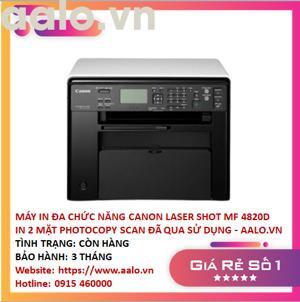 Máy in laser đen trắng đa năng (All-in-one) Canon MF4820D (MF-4820D) - A4