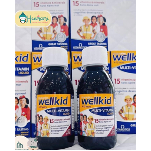 Canxi nước Wellkid Calcium Liquid cho bé từ 4-12 tuổi