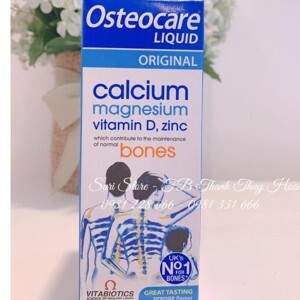 Canxi Osteocare original dạng nước của Anh 200ml