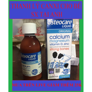 Canxi Osteocare original dạng nước của Anh 200ml