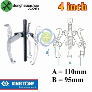 Cảo ba chấu Kingtony 7963-04, 4"