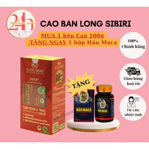 Cao ban long Sibiri (100 gr) - Giúp cường gân cốt, tăng cường sức khỏe