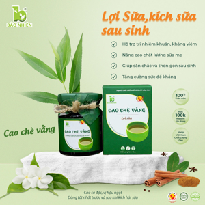 Cao chè vằng Lợi sữa - Giảm cân Bảo Nhiên 75g