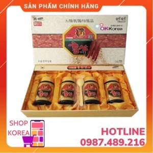 Cao hồng sâm Kanghwa 4 lọ