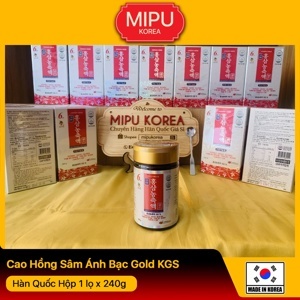 Cao Hồng Sâm Korean Red Ginseng Extract Gold KGS 240g