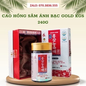 Cao Hồng Sâm Korean Red Ginseng Extract Gold KGS 240g