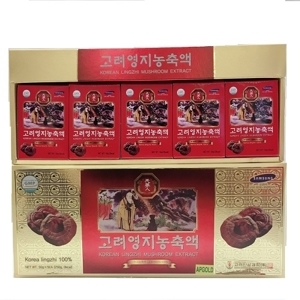 Cao linh chi đỏ Hàn Quốc hộp 5 lọ x 50g