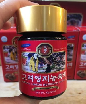 Cao linh chi đỏ Hàn Quốc hộp 5 lọ x 50g