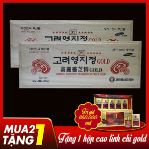 Cao Linh Chi Núi 6 năm tuổi - hộp gỗ trắng Gold L030