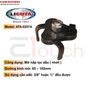 Cảo lọc dầu chân dẹp Licota ATA-0257A