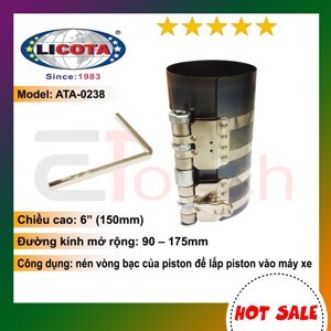 Cảo vô bạc piston Licota ATA-0238