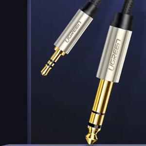 Cáp âm thanh 3.5mm to 6.5mm dài 10m Ugreen 40808